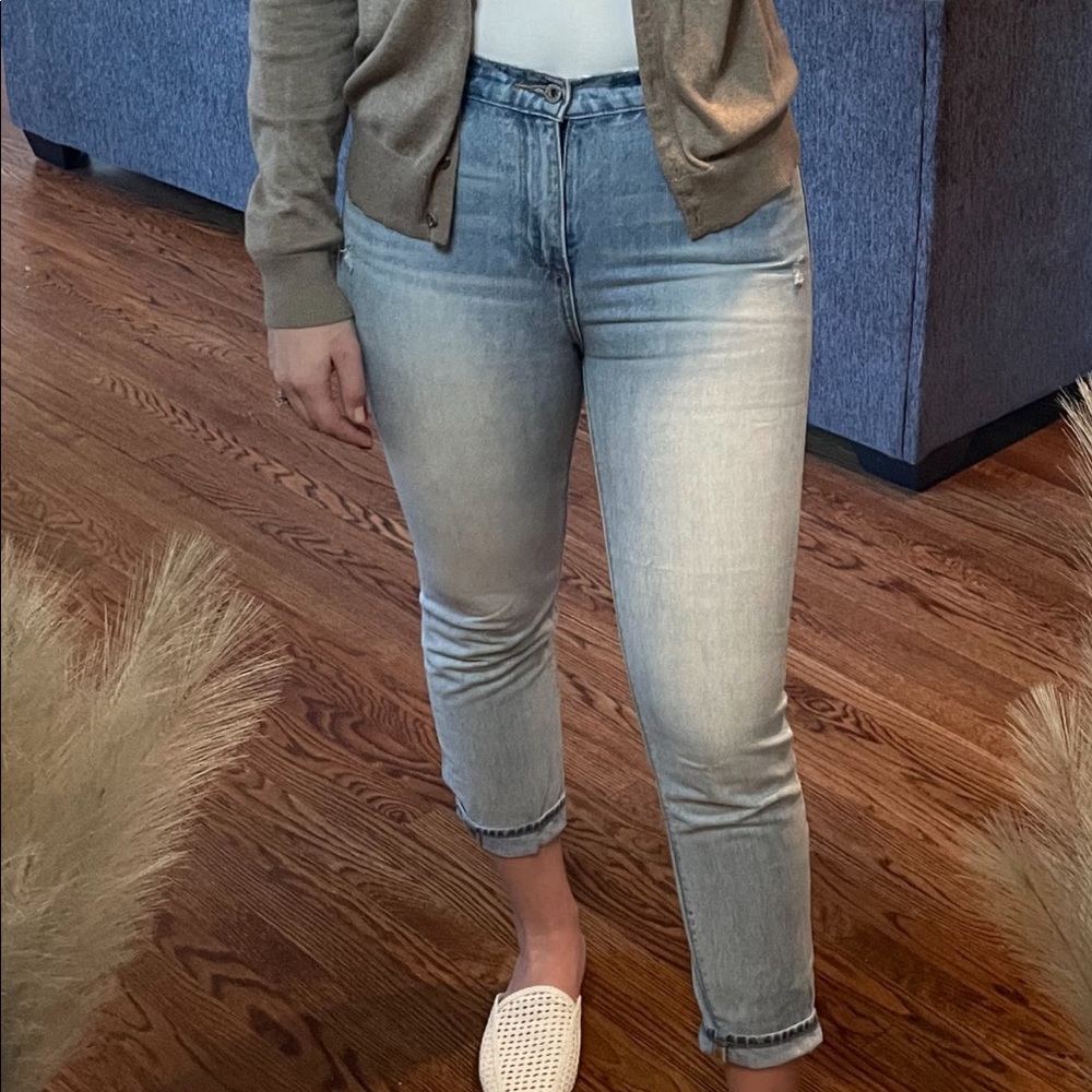 Lucky brand Bridgette Capri jeans